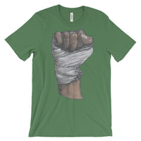 Muhammed Fist Unisex Short Sleeve T-Shirt Illustrated by Robert Bowen - Robert Bowen Tees